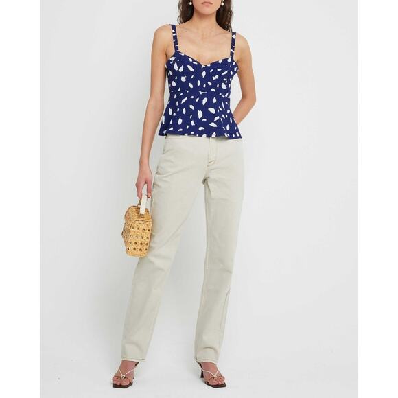 NWT O.P.T Deven Open Back Sleeveless Top XS - Picture 1 of 8